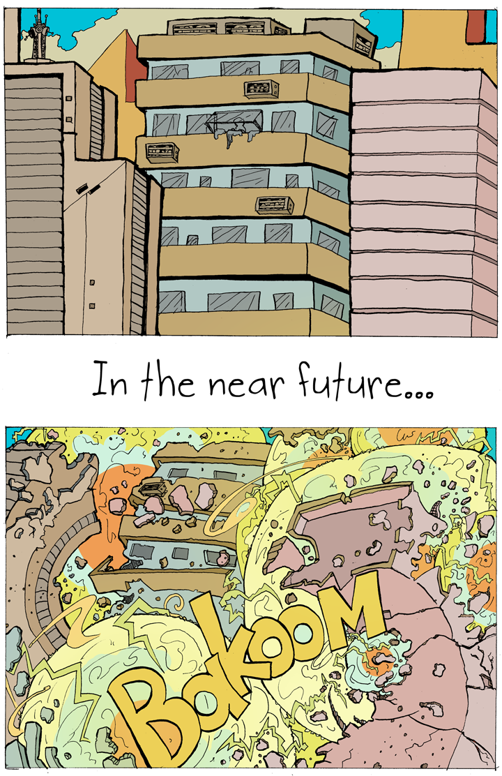 Patches comic window